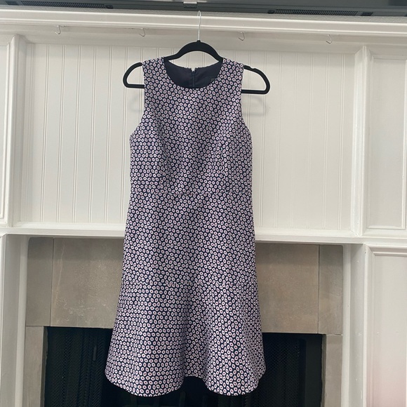 J. Crew A-line Dress in Festive Piper Foulard - Picture 2 of 12